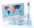 Скретч карта мира Travel Map Silver, англійська SW фото