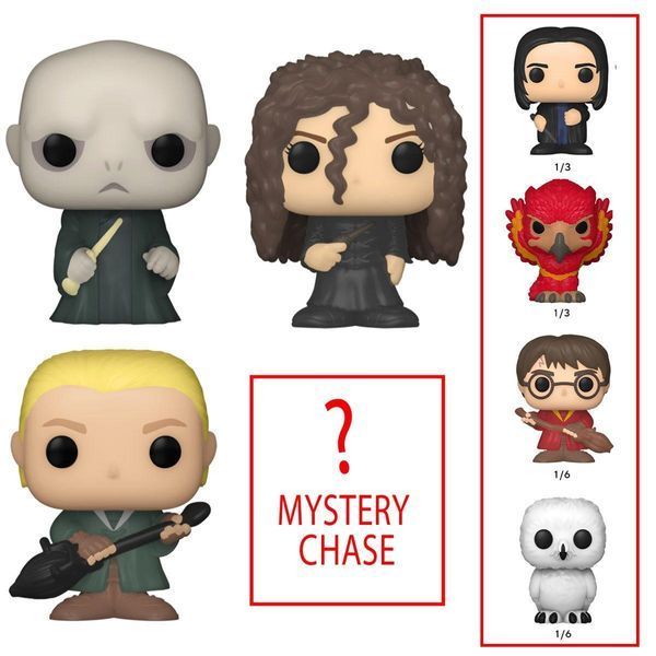 Набор фигурок Funko Bitty Pop Битти поп Voldemort 4 Pack Harry Potter Гарри Поттер 3 см BP V4P HP 2625632980 фото
