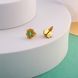 Пусеты Подсолнух Peridot Gold 212-SG18-5199s фото 4