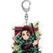Брелок акриловый Клинок рассекающий демонов Танджиро Камадо Demon Slayer Tanjuurou Kamado 5 см 2460051692 фото 1