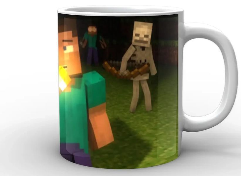 Кружка GeekLand Minecraft Майнкрафт ліхтарик МС.02.038 1683725213 фото