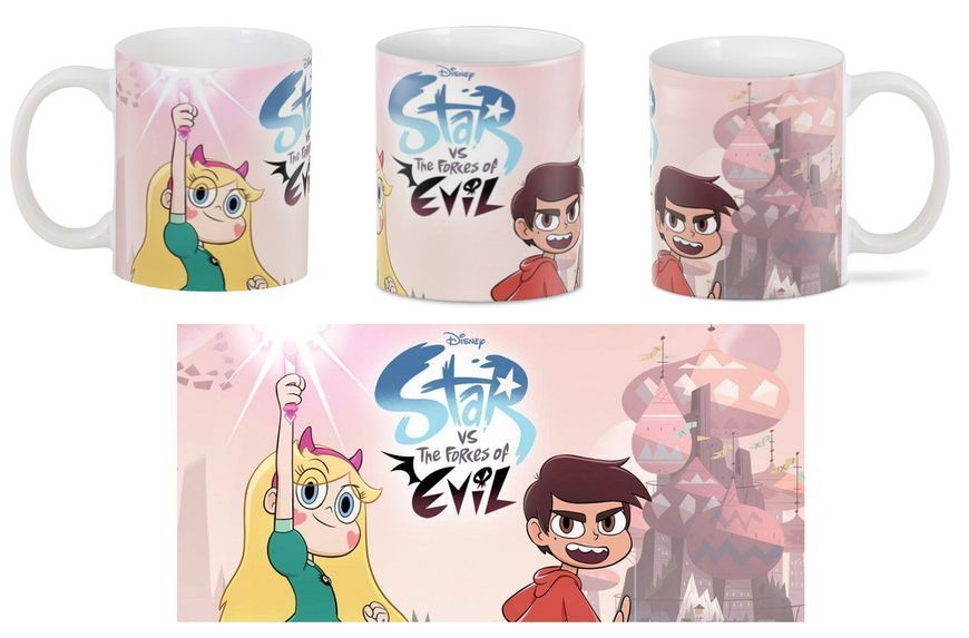 Кухоль Geekland Star vs. The Forces of Evil Стар проти сил зла постер SFE.02.05 SFE.02.05 фото