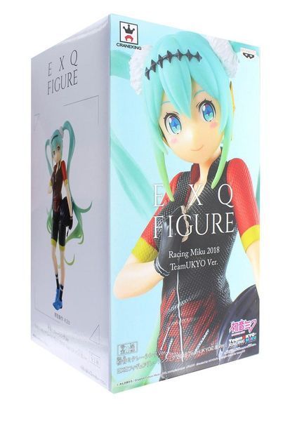 Фігурка Banpresto Міку Хацуне у велоформі Hatsune Miku 2018 Team UKYO Support Ver 19 см B HM TUv B HM TUv фото