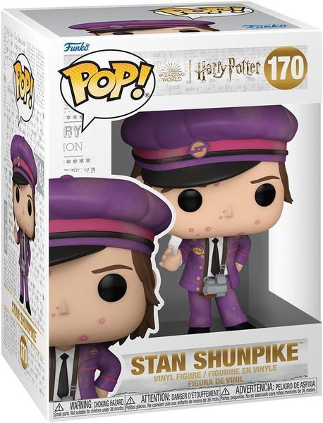 Фигурка Funko Pop Гарри Поттер Стен Шанпайк Harry Potter Stan Shunpike 10 см HP SS 170 HP SS 170 фото