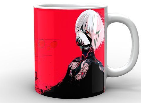 Кружка Geek Land белая Tokyo Ghoul Токийский гуль фан арт TG.02.026 TG.02.026 фото