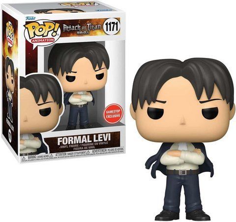 Фігурка Funko Pop Атака Титанів Леві Аккерман Attack on Titan Levi Ackerman 10 см Exclusive AT LA 1171 2530993977 фото
