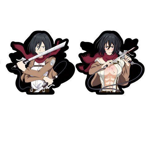 Голографическая наклейка Атака титанов Attack on Titan 6 см 2903924784 фото