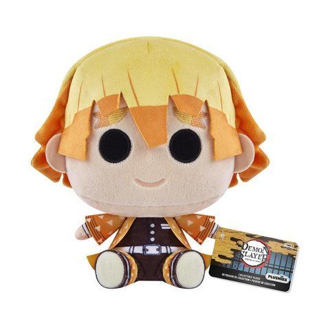 Мягкая игрушка Funko Plush Demon Slayer Agatsuma Zenitsu Клинок рассекающий демонов Зеницу Агацума 20 см DS AZ DS AZ фото