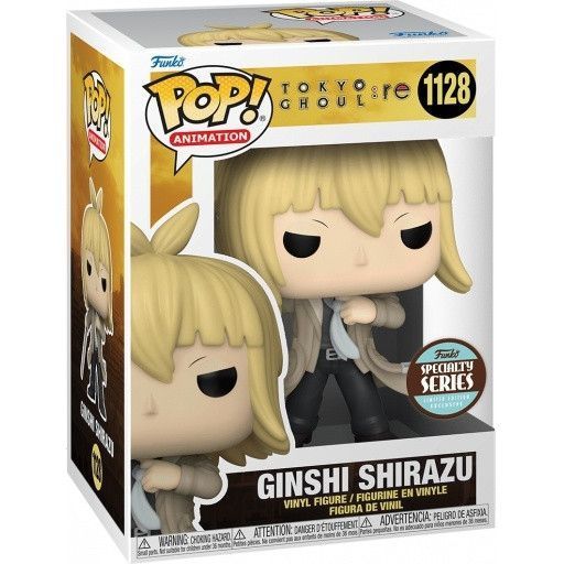Фигурка Funko Pop Фанко Поп Токийский гуль Гинши Ширазу&nbsp;Tokyo Ghoul&nbsp;Ginshi Shirazu 10 см FP GR GS 1128 1783924977 фото