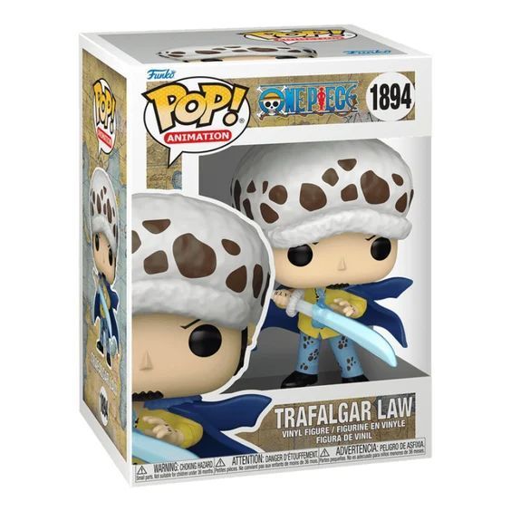 Фигурка Funko Pop Фанко Поп&nbsp;Трафальгар Ло Ван-Пис One Piece Trafalgar Law&nbsp;10см OP TL 1894 2739269501 фото