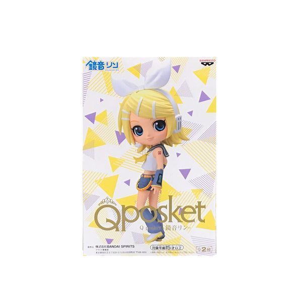 Фигурка Banpresto Q Posket Kagamine Rin Кагаминэ Рин 14 см B QP KR B B QP KR B фото