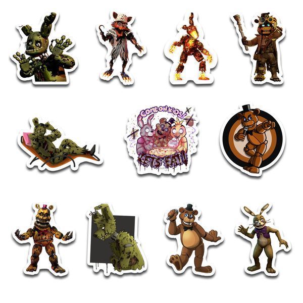 Стікерпак Набір наклейок GeekLand Five Nights at Freddy's&nbsp;5 ночей з Фредді&nbsp;45 штук SP 5NF 01 SP 5NF 01 фото