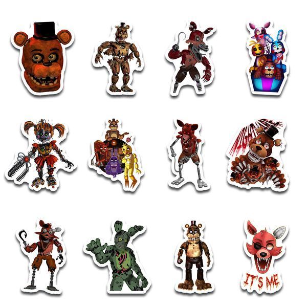 Стікерпак Набір наклейок GeekLand Five Nights at Freddy's&nbsp;5 ночей з Фредді&nbsp;45 штук SP 5NF 01 SP 5NF 01 фото