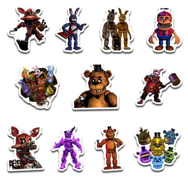 Стікерпак Набір наклейок GeekLand Five Nights at Freddy's&nbsp;5 ночей з Фредді&nbsp;45 штук SP 5NF 01 SP 5NF 01 фото