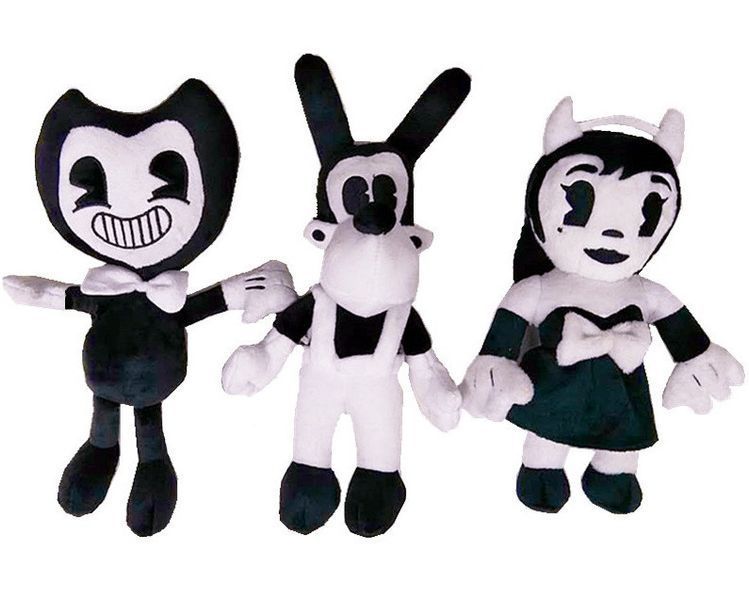 Мягкая игрушка Бенди Bendy and the Ink Machine Бенди и чернильная машина 30см 21.143 1934067792 фото