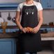 Фартук "My kitchen - my rules", Чорний, Black, англійська BD-ff-121 фото 2