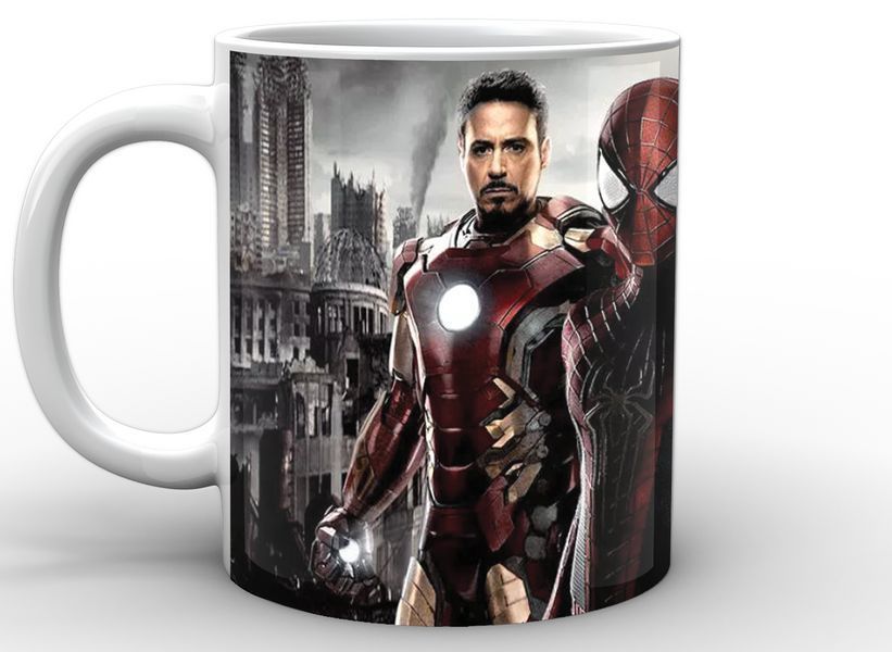 Кружка GeekLand Человек-Паук Spider-Man Iron Man Captain America SM.02.014.273 SM.02.014.273 фото