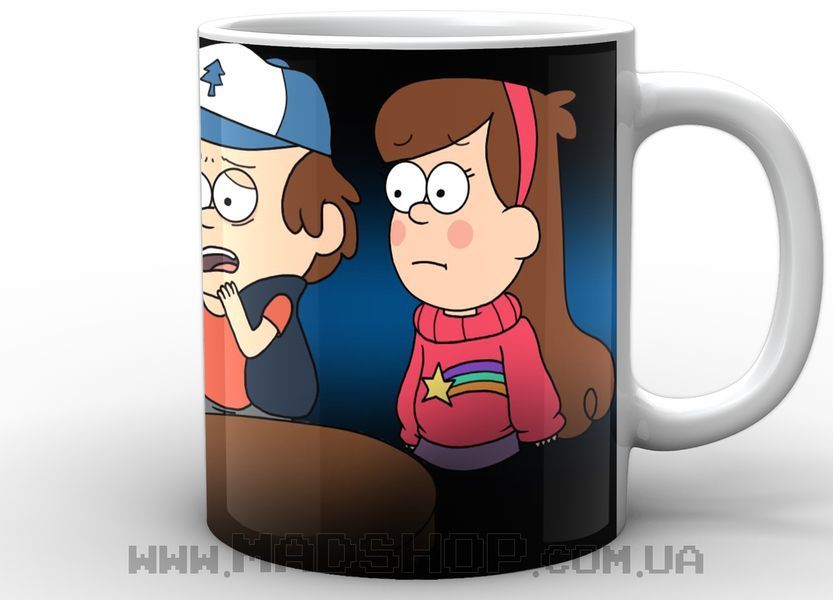 Кружка Gravity Falls Dipper and cake Mabel GF.02.03 фото
