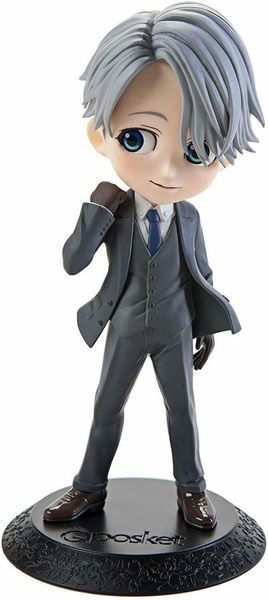 Фигурка Q Posket&nbsp;Виктор Никифоров&nbsp;Vikutoru Nikiforofu&nbsp;Юри на льду Yuri on Ice WST Q Posket YI&nbsp;01 WST Q Posket YI&nbsp;01 фото