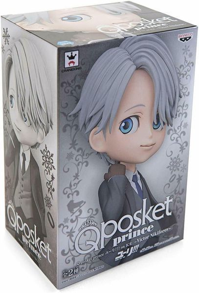 Фигурка Q Posket&nbsp;Виктор Никифоров&nbsp;Vikutoru Nikiforofu&nbsp;Юри на льду Yuri on Ice WST Q Posket YI&nbsp;01 WST Q Posket YI&nbsp;01 фото