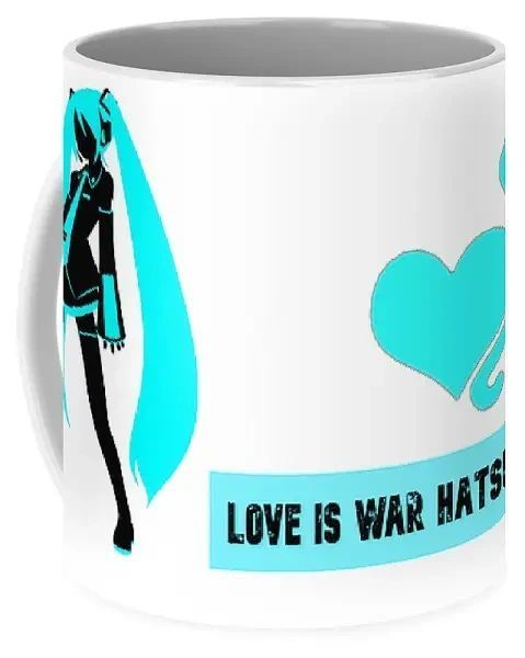 Кружка Вокалоиды Vocaloid Хацунэ Мику Hatsune Miku Love Is War Hatsune Miku Logo VC 02.05 VC 02.05 фото
