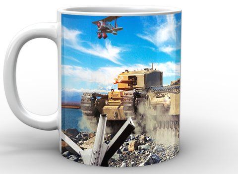 Кружка World of Tanks Світ танків постер WT.02.057 WT.02.057 фото
