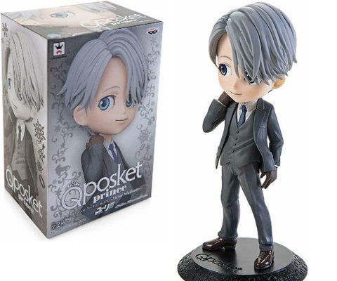 Фигурка Q Posket&nbsp;Виктор Никифоров&nbsp;Vikutoru Nikiforofu&nbsp;Юри на льду Yuri on Ice WST Q Posket YI&nbsp;01 WST Q Posket YI&nbsp;01 фото