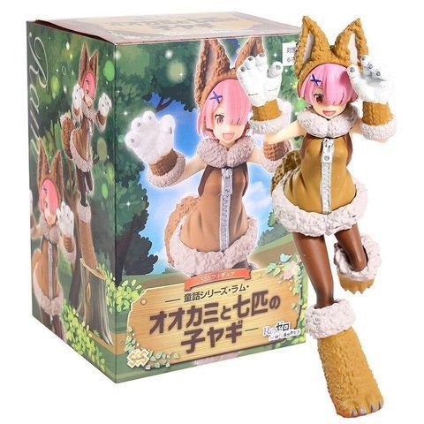 Фигурка Rаm Re Zero Рам в костюме Волчицы&nbsp;Жизнь в альтернативном мире с нуля&nbsp;20см&nbsp;anime RZ 22.91 WST anime RZ 22.91 фото
