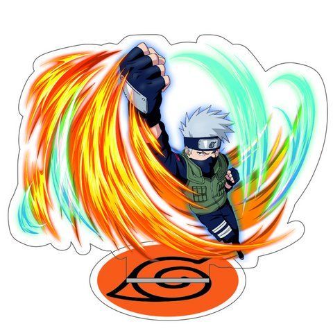 Акрилова фігурка Наруто Какаші Хатаке Naruto Hatake Kakashi 10 см AF N 02 AF N 02 фото
