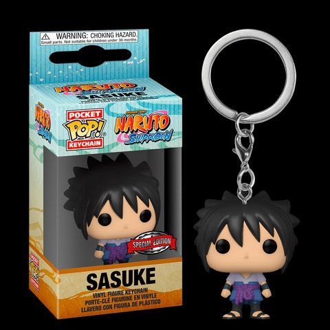 Фігурка-брелок Funko Pop Фанко Поп Sasuke Саске Утиха Naruto Shippuden 4см NA KC S NA KC S фото