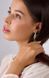 Серьги серебряные Вербочка Emerald 925 Zirkon 249-S04-5234s фото 7