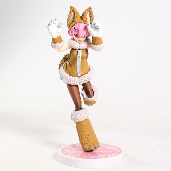 Фигурка Rаm Re Zero Рам в костюме Волчицы&nbsp;Жизнь в альтернативном мире с нуля&nbsp;20см&nbsp;anime RZ 22.91 WST anime RZ 22.91 фото