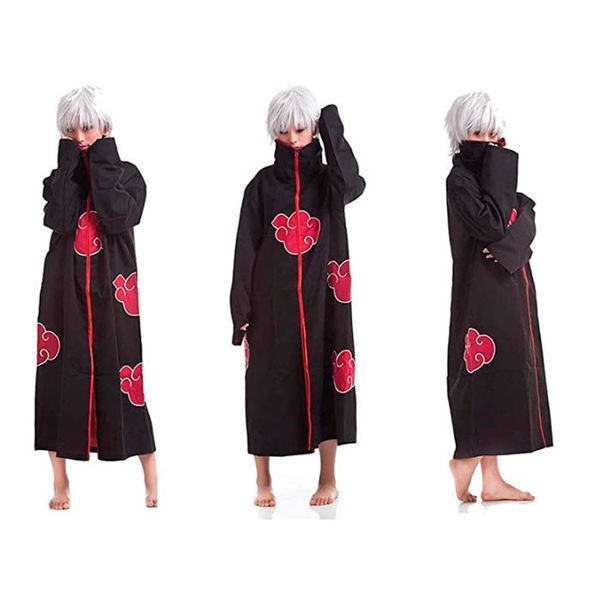 Плащ Акацукі Хмара без капюшона Аніме Наруто Naruto Akatsuki NA 22.050 NA 22.049 фото