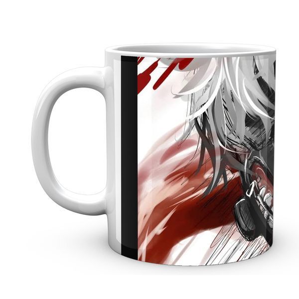 Кружка Geek Land біла Tokyo Ghoul Токійський гуль крупний план TG.02.034 TG.02.034 фото
