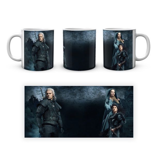 Кружка GeekLand The Witcher Ведьмак Геральт Цири Енифер TW 002.007 TW 002.007 фото
