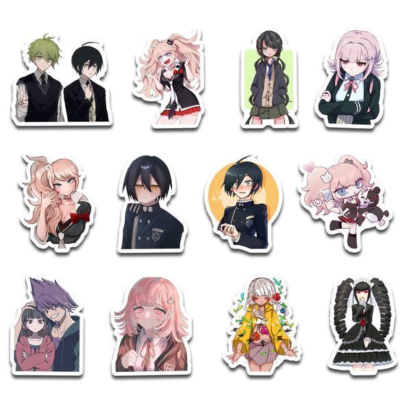 Стікерпак Набір наклейок GeekLand Danganronpa&nbsp;Данганронпа 45 штук SP DP 01 SP DP 01 фото