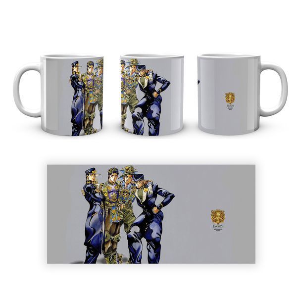 Кружка GeekLand JoJo's Bizarre Adventure Невероятные приключения ДжоДжо:Гонка Стальной Шар JJSBR 12 JJSBR 12 фото