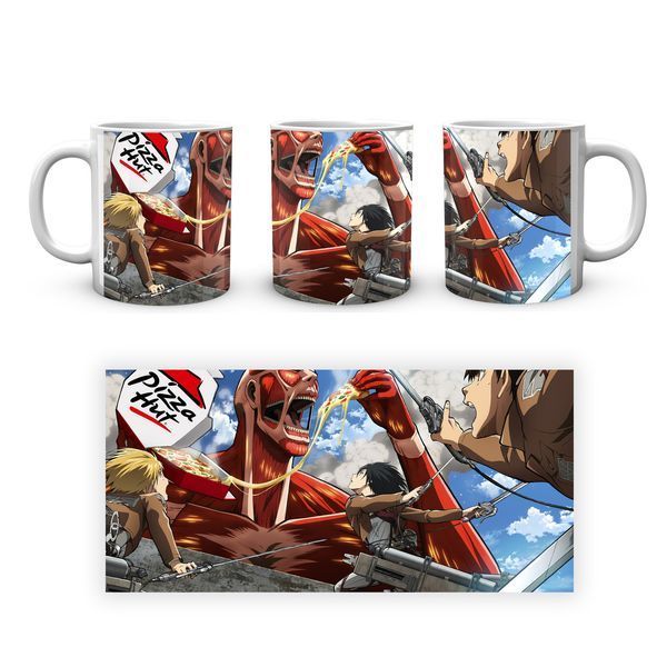 Кружка GeekLand Attack on Titan Атака Титанів Армін Ерен Мікаса AOT 002.27 AOT 002.27 фото