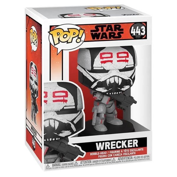 Фигурка Фанко Поп Звездные войны Крушила Funko Pop Star Wars Wrecker 10 см SW W 443 SW W 443 фото