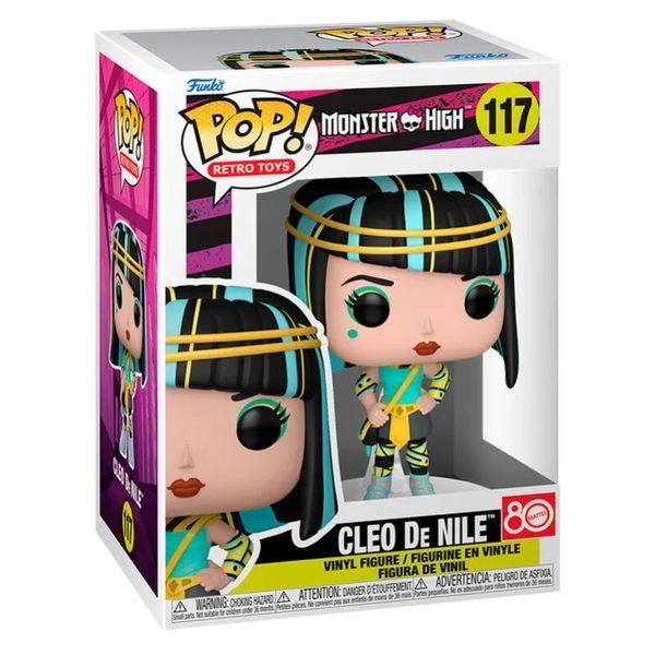 Фігурка Funko Pop Клео Монстр Хай Monster High Cleo De Nile&nbsp;10 см FP MH CDN 117 2739269508 фото