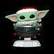 Фігурка Funko Pop Мандалорець Грогу The Mandalorian Grogu with Santa Hat in Pram 10 см FP G 746 2456443494 фото 2