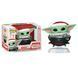 Фігурка Funko Pop Мандалорець Грогу The Mandalorian Grogu with Santa Hat in Pram 10 см FP G 746 2456443494 фото 1
