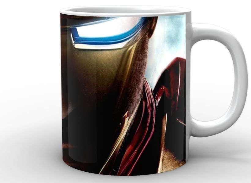 Кружка GeekLand белая Iron Man Железный Человек тони старк IM.02.064 1757923134 фото