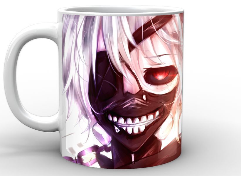 Кружка Geek Land біла Tokyo Ghoul Токійський гуль з ланцюгами TG.02.027 TG.02.027 фото