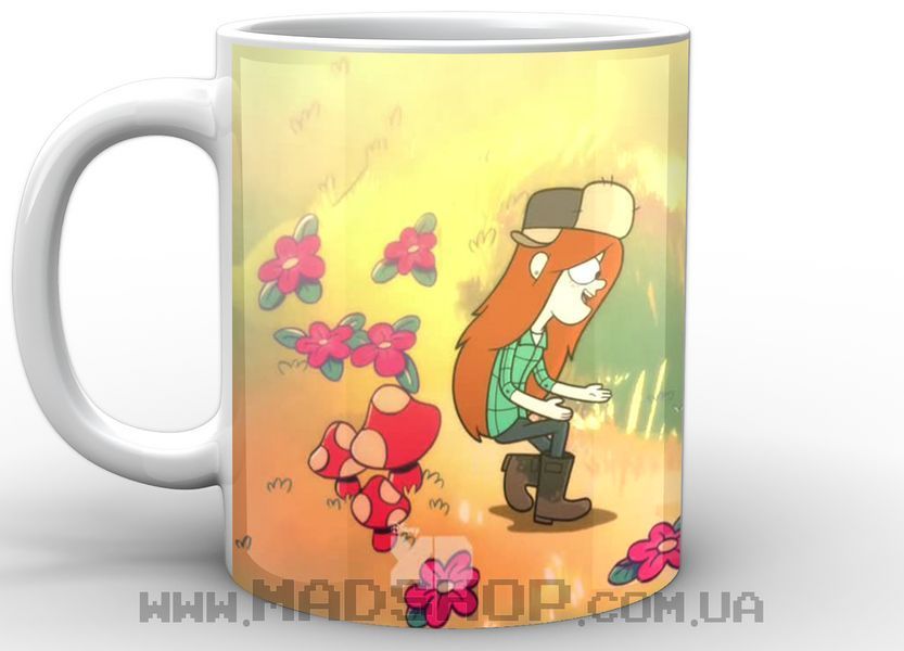Кружка Gravity Falls flowers GF.02.06 фото