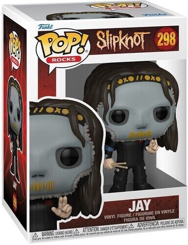 Фігурка Funko Pop Сліпкнот Джей Slipknot Jay 10 см FP S J 298 FP S J 298 фото