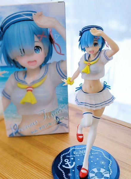 Фігурка Taito Рем Re Zero Ram Ре Зеро морська тематика 23см WST P М RZ R 23 WST P М RZ R 23 фото