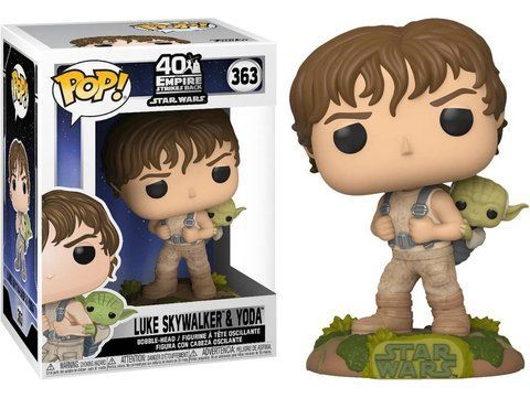 Фігурка Funko Pop Фанко Поп Star Wars Зіркові війни Luke with Yoda Люк з Йодою 10 см SW LY 363 SW LY 363 фото