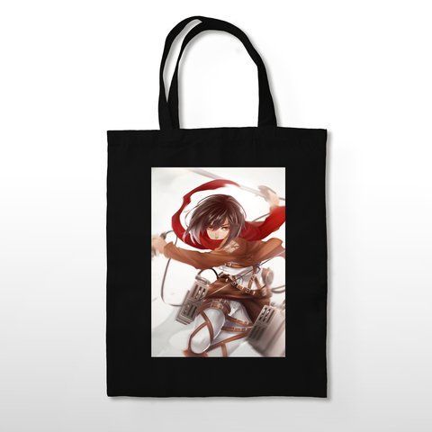 Шоппер эко-сумка Атака на титанов Attack on Titan Микаса Аккерман BAG AМ 14 BAG AМ 14 фото