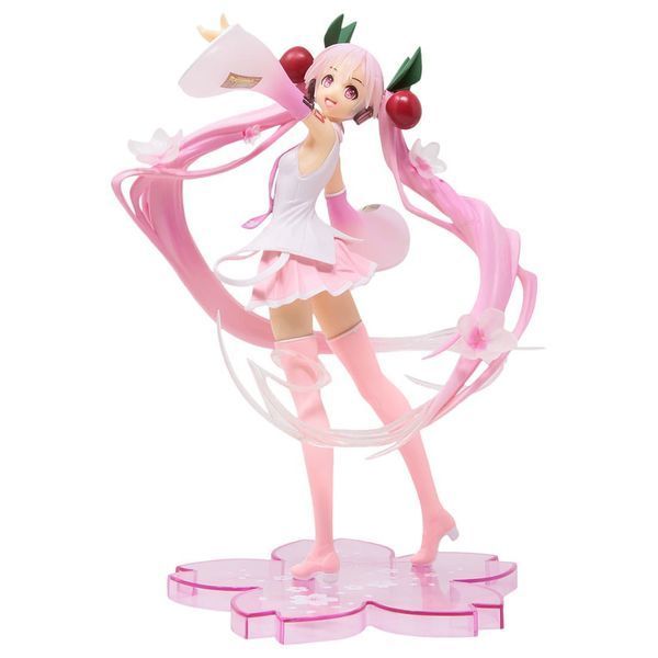 Фигурка Taito Мику Хацунэ Сакура Hatsune Miku Sakura&nbsp;Vocaloid ВОКАЛОИД Project Diva 18 см&nbsp;VС 27.132 WST VС 27.132 фото